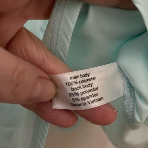 Lane Bryant Light Blue Flutter Sleeve Blouse Size 22/24 - Picture 5 of 6